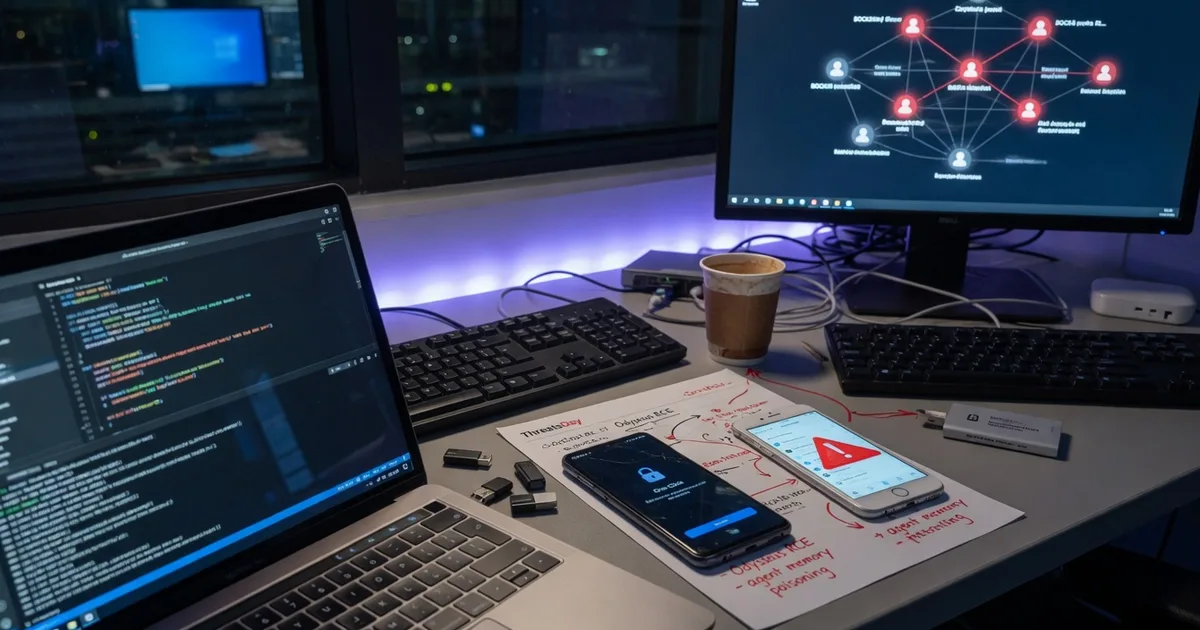 ThreatsDay: Odysseus RCE, Samsung One-Click Takeover, iCloud Backdoor Fight + 27 More Stories