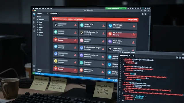 Open VSX Removes 77 Malicious Evil Twin Extensions Exfiltrating Developer Data