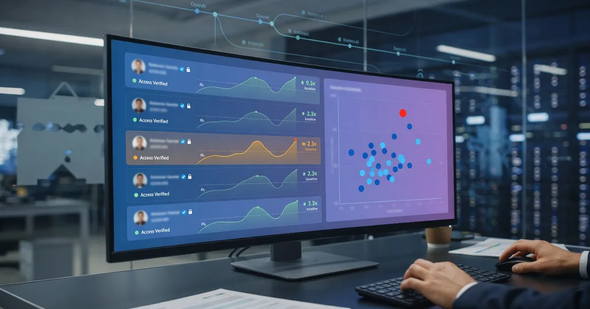 Catching rogue AI behavior with identity-aware analytics